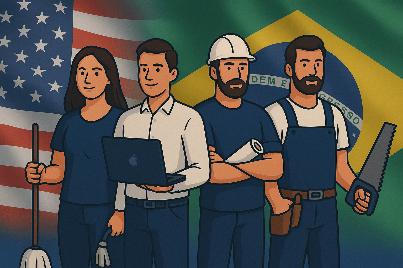 Agência digital brasileira para empreendedores nos Estados Unidos